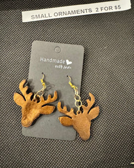 Reindeer Earrings